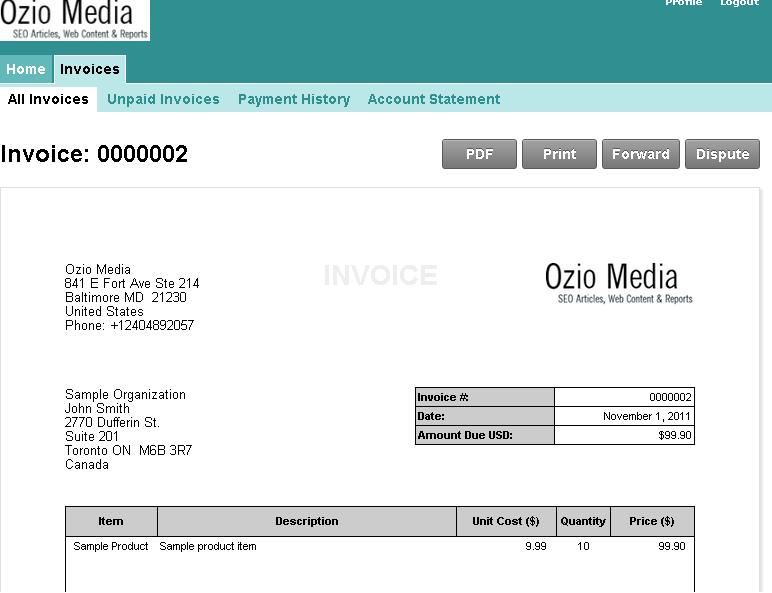 Ozio Media is now accepting credit cards via our new invoicing system.

Our new invoicing system, FreshBooks, will allow you to pay via PayPal or Visa, MasterCard, or American Express via our secure payment gateway for all issued invoices.

FreshBooks will also enable you to keep track of all issued invoices so that… Continue Reading…
