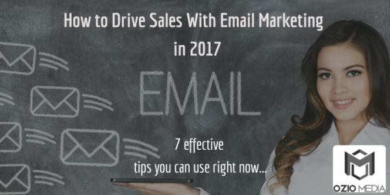 drive sales with email marketing